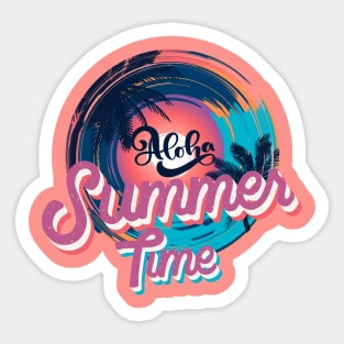 Summer Time Sticker